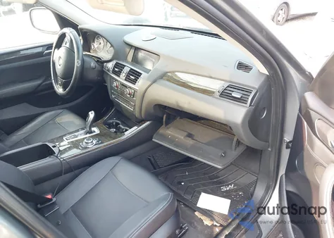 2013 BMW X3 xDrive28I из США, поврежденный, VIN 5UXWX9C55D0A15103